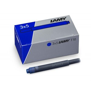 LAMY Cartouche d'encre grande capacité T10 pack de 3 bleu