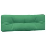 vidaXL Coussins de palette lot de 3 vert tissu