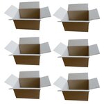 30 petits cartons d'emballage 16 x 12 x 11 cm