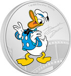 Pièce de monnaie en Argent 2 Dollars g 31.1 (1 oz) Millésime 2023 Mickey and Friends DONALD DUCK