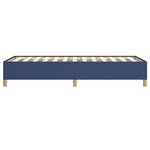 vidaXL Cadre de lit Bleu 90x190 cm Tissu