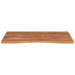 vidaXL Dessus de bureau 80x60x2 5cm rectangulaire bois massif d'acacia