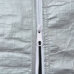 vidaXL Tente de réception PE 6 x 12 m Gris