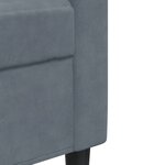 vidaXL Ensemble de canapés 3 Pièces avec coussins et traversins velours