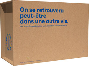 Colissimo Prêt-à-Envoyer France - Boîte double usage de taille L - 5 kg - Autre vie
