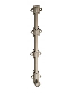 THIRARD - Verrou à plaquer pour fenêtre  à coulisse  300mm  nickel satin