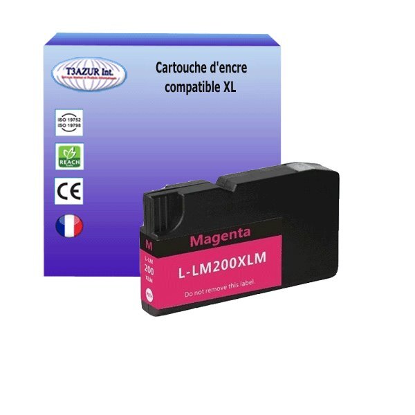 Lexmark N°200XL / 200 XL- Compatible - Magenta - T3AZUR