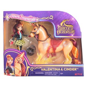 Spin Master 6072677 - Unicorn Academy - Licorne Cinder + Poupée Valentina