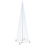 vidaXL Arbre de Noël cône 1134 LED Blanc froid 230x800 cm