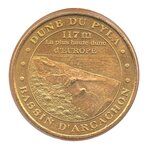 Mini médaille monnaie de paris 2007 - dune du pyla