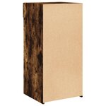 vidaXL Buffet chêne fumé 45x42 5x93 cm bois d'ingénierie