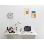 Organiseur bureau q-connect maille métallique 6 compartiments 235x183x65mm coloris noir