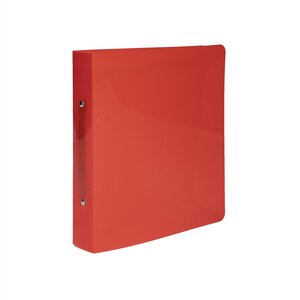 Classeur Polypro 2 anneaux 30mm Dos 40mm 17X22 cm CRYSTAL Couleur aléatoire x 15 EXACOMPTA
