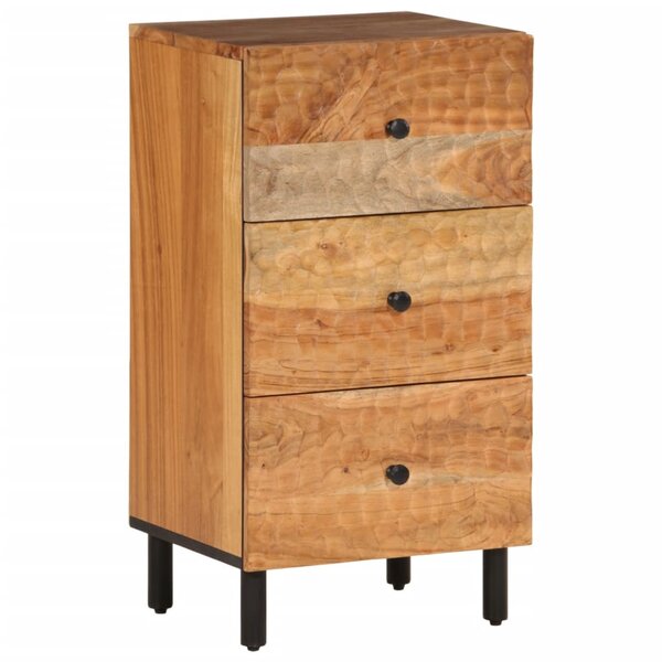 vidaXL Armoire latérale 40x33x75 cm bois massif d'acacia