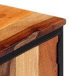 vidaXL Meuble TV 120 x 30 x 40 cm Bois de récupération massif et acier