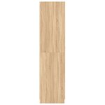 vidaXL Garde-robe Chêne sonoma 90x52x200 cm Bois d’ingénierie