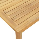 vidaXL Salon palette de jardin 4 Pièces bois d'acacia massif