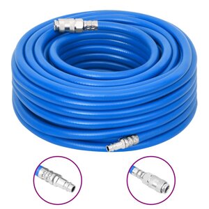 vidaXL Tuyau d'air bleu 0 7" 20 m PVC