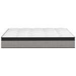 vidaXL Matelas à ressorts ensachés dureté moyenne 180x200 cm