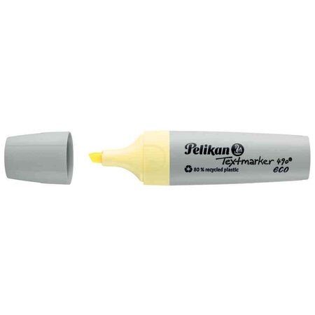 Surligneur 490 eco  jaune pastel PELIKAN