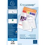 Chemise De Présentation Polypropylène Souple Krea Cover - A4 - Blanc - X 30 - Exacompta