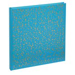 Livre D'or 140 Pages Tranche Or Plum' - Turquoise - Exacompta