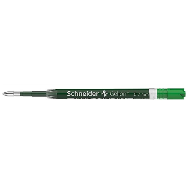 Recharge à encre gel gelion+ 0 7mm verte schneider