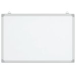 Tableau magnétique panneau écriture école maison bureau 40 x 30 x 1 7 cm aluminium 02_0045441