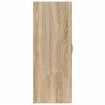 vidaXL Armoire suspendue Chêne sonoma 69 5x34x90 cm Bois d'ingénierie