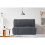 Banquette BZ - Gris anthracite -145 x 100 x 90 cm