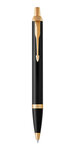 PARKER IM Stylo bille  Noir  recharge bleue pointe moyenne  Coffret cadeau