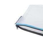 Pochette À Fermeture Éclair En Plastique Souple - Couleurs Assorties - X 10 - Exacompta