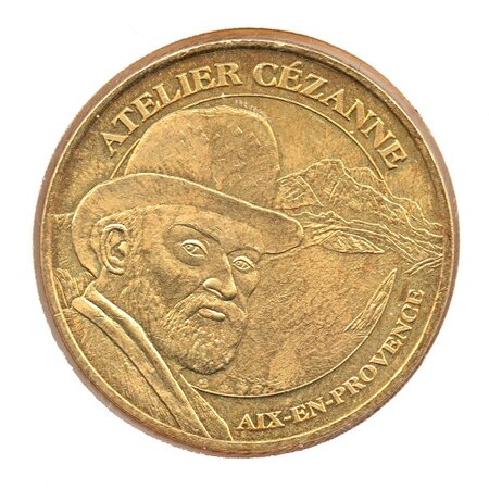 Mini médaille monnaie de paris 2008 - atelier cézanne