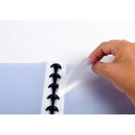 Protège-documents À Anneaux Et Pochettes Détachables 60 Vues - A4 - Bleu - X 4 - Exacompta