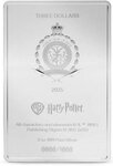 Pièce de monnaie en Argent 3 Dollars g 62.2 (2 oz) Millésime 2025 HARRY POTTER AND THE CHAMBER OF SECRETS
