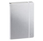 Carnet de notes 15 ligne Habana argent Elast 10 x 15 cm QUOVADIS