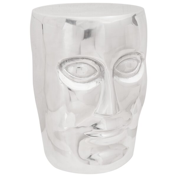vidaXL Tabouret argent 33x33x45 cm Aluminium