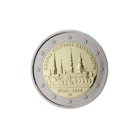 Lettonie 2014 - 2 euro commémorative riga