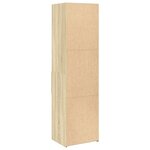 vidaXL Buffet haut chêne sonoma 50x42 5x185 cm bois d'ingénierie