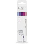 Feutre emott  set de 5 'floral colors' uni-ball