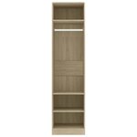 vidaXL Garde-robe Chêne sonoma 50x50x200 cm Bois d'ingénierie