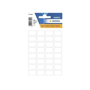 Etui de 175 étiquettes multi-usages 15 x 20 mm blanc herma