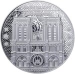 Pièce de monnaie en Argent 200 Francs g 93.3 (3 oz) Millésime 2024 NOTRE DAME