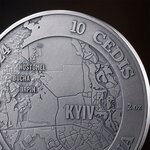 BATTLE OF KYIV 2 Once Argent Monnaie 10 Cedis Ghana 2024