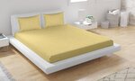 Ensemble drap housse 180 x 200 et Taie d'oreiller - Jaune