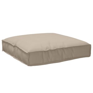 vidaXL Coussin pour assise de palette Taupe 80 x 80 x 12 cm