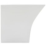 vidaXL Lavabo mural Céramique Blanc 500 x 450 x 410 mm