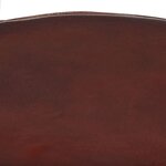 vidaXL Tabourets de bar lot de 2 76 cm cuir véritable
