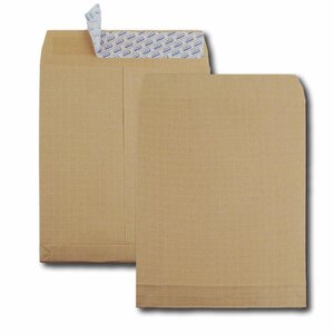 Paquet de 25 sacs à soufflets kraft armé brun n°26 280x375 130g GPV