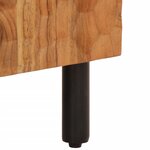 vidaXL Armoire latérale 60x33x75 cm bois massif d'acacia